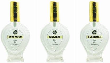 The perfume Store BLUE MOON DELISH BLACKMAN Regular pack of 3 Eau de Parfum  -  180 ml