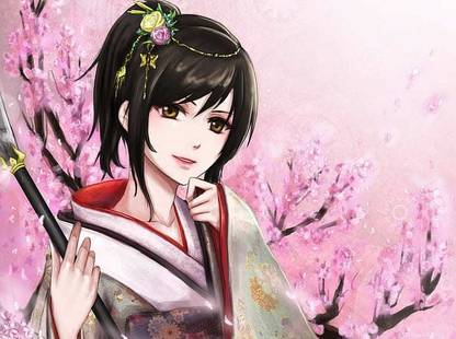 Gintama Shimura Tae Sakura Matte Finish Poster Paper Print