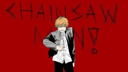Chainsaw Man Denji Chainsaw Man Red Background Anime Boys Hd Matte Finish Poster Paper Print