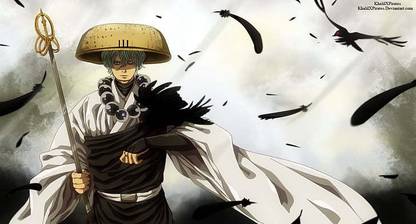 Anime Gintama Oboro Gintama Matte Finish Poster Paper Print