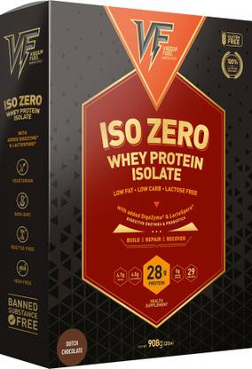 Vigour Fuel ISO Zero Lactose Free Whey Protein Isolate Whey Protein