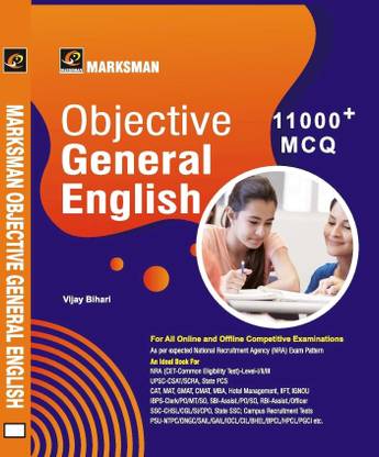 ऑब्जेक्टिव जनरल इंग्लिश 11000 Mcq विथ एक्सप्लेनेशन फॉर ऑल ऑनलाइन एंड ऑफलाइन एग्ज़ाम्स मार्क्समैन