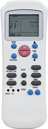 Comate AC 50 Compatible Carrier AC Remote Controller रिमोट कंट्रोलर