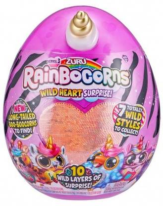 Zuru Rainbocorns Wild Heart Surprise Series 3, 3Y+  - 28 mm