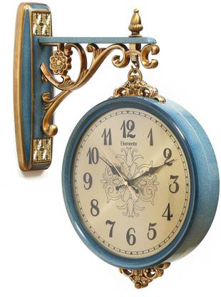 @Home by nilkamal Analog 49.5 cm X 38.5 cm Wall Clock