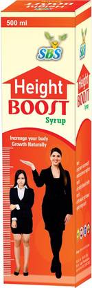 SBS Herbal Height Boost Syrup - Ayurvedic Height Increasing Booster ...