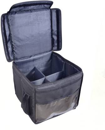 Ultrafine 4 Box Food/Pizza/Tiffin Delivery Bag Waterproof Hot Cold Insulated Waterproof Backpack