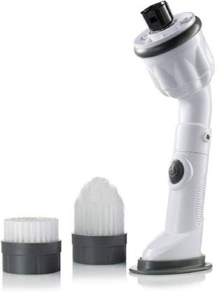 CONTINENTAL Scrubtastic Max Handheld Rechargeable Bathroom Kitchen Utility Power Scrubber Plastic Wet and Dry Brush