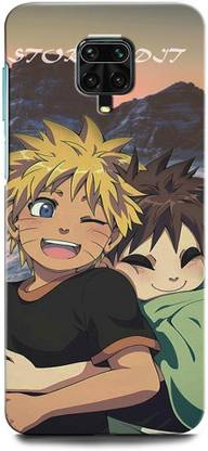 INTELLIZE Back Cover for POCO M2 Pro MZB9627IN GAARA X NARUTO, ANIME, CARTTON, SASUKE