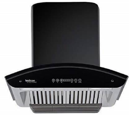 Hindware Revio Plus 60 (C100212) - Auto Clean Wall Mounted Black 1200 CMH Chimney