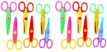 Kaizen Enterprises Zig Zag sissor(Pack of 12) Scissors