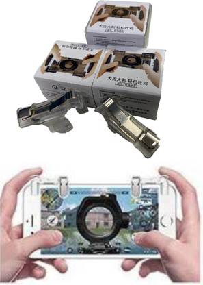 accessoo Best Quality with low price Trigger combo pack of 3 pair for PUBG mobile/BGMI/free fire/call of duty all types mobile games for android and IOS(Pack of 3 pair of Trigger)  Gaming Accessory Kit