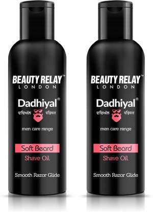 Beauty Relay London Dadhiyal Soft Beard Shave Oil Hair Oil