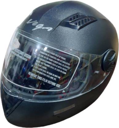 VEGA CROWN BLACK 600MM/L FULL FACE Motorbike Helmet