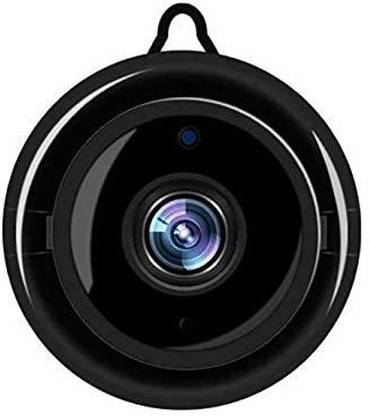Bzrqx Mini WiFi IP Wireless Hidden Spy Camera Small Size, Cloud Based Storage, Night Vision, Motion Detection, 2 Way Communication, Supports Upto 64 GB Card not Include (Not Battery Operated) Security Camera