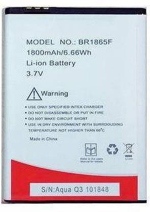 Wildfab Mobile Battery For  Intex Aqua Q3