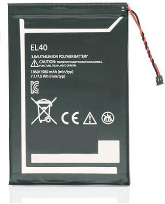 SUPERCART Mobile Battery For  Motorola Moto E EL40 XT1019 XT830C XT1021 3 Month Warranty