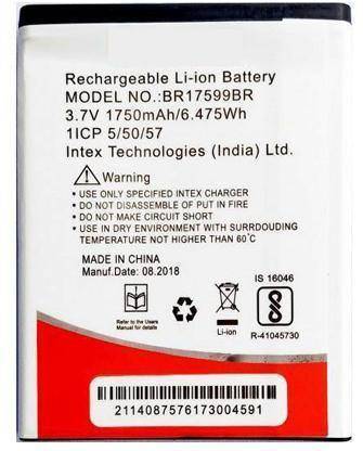 Wildfab Mobile Battery For  Intex Aqua A4