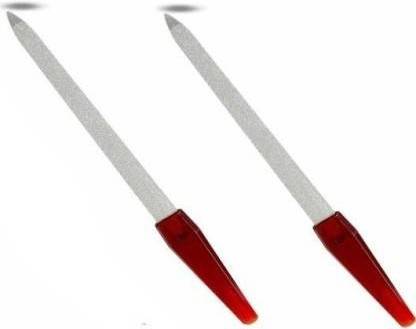 Hudabird Double Sided Nail FIler Manicure Pedicure Tools For Men & Women Pack of 2