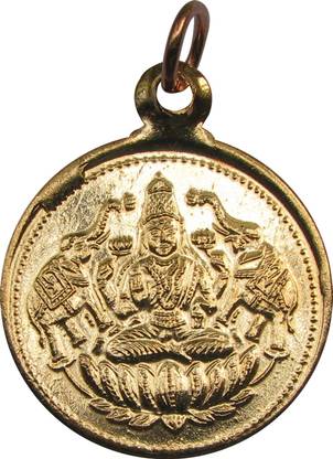 omkar Gaja Lakshmi Copper Pendant Gajalakshmi Kavach Gajalaxmi Locket Copper