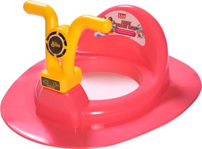 Zerya Potty Seat With Bike Handle And Back Support Toilet Seat For Western Toilet Potty Seat