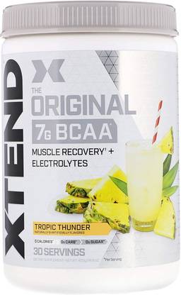Scivation The Original Xtend BCAA 30 Serving Tropic Thunder Flavor 420 g weight BCAA