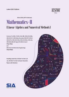 Mathematics-II (Linear Algebra And Numerical Methods) B.Tech I-Year II-Sem (EEE) R20 JNTU-Kakinada 2021