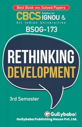 IGNOU BSOG-173 Rethinking Development