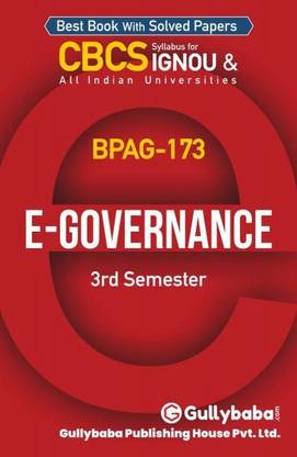 IGNOU BPAG-173 E-Governance