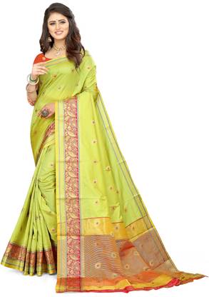 Woven Banarasi Pure Silk Saree