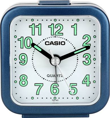 CASIO Analog Blue Clock
