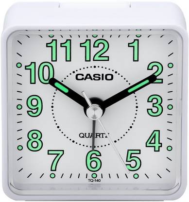 CASIO Analog Grey, White Clock