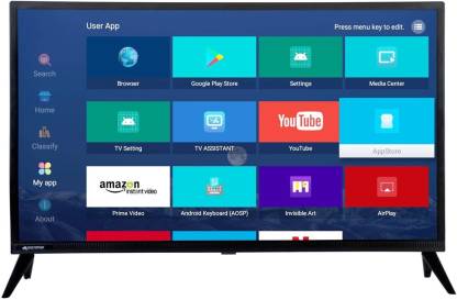 Micromax Smart LED TV 98 cm (38.5 inch) HD Ready LED Smart Android Based TV