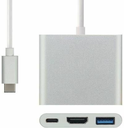 IGADG 3 in 1 Type C to HDMI USB Hub Adapter 3 in 1 Type C to HDMI USB Hub Adapter USB Hub