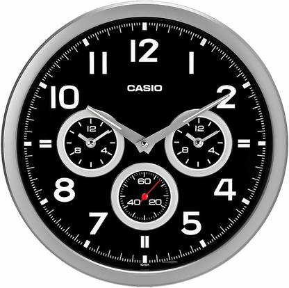 CASIO Analog 35 cm X 35 cm Wall Clock