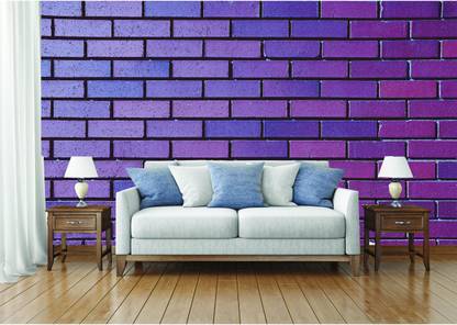 R N SOLUTION Vinyl Abstract Purple Wallpaper