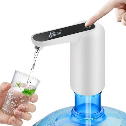 Hoteon Automatic Water Dispenser Pump, USB Rechargeable Water Can Pump, Drinking Water Bottled Water Dispenser