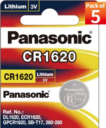 Panasonic CR-1620/5BE  Battery