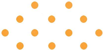 Comet Busters BINDI860 Forehead Yellow Bindis