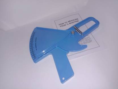FLOVEIN SKIN FOLD CALIPER BLUE Body Fat Analyzer