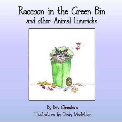 Raccoon In The Green Bin