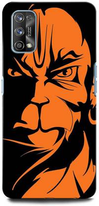 INTELLIZE Back Cover for Realme 7 Pro RMX2170 HANUMAN JI , LORD HANUMAN, GOD, BAJRANGBALI