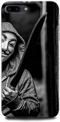 ORBIQE Back Cover for APPLE iPhone 7 Plus ANONYMOUS BLADE, JOKER, HACKER, V FOR VANDATA