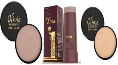 Olivia PAN STICK AND PANCAKE Compact