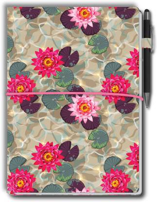 Nourish Small (7x5 in) Memo Pad with Sticky Notes, Stylus Pen & 1 Extra Pad… A6 Memo Pad Ruled and Unruled 50 Pages