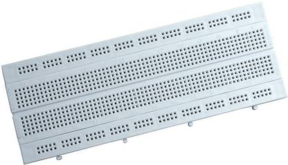 INVENTO 2pcs GL-12 Breadboard 840 Points Solderless Prototype PCB Bread Board Kit Nickel Plated For DIY Automotive Electronic Hobby Kit