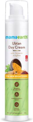 Mamaearth Ubtan Day Cream with SPF 30, with Turmeric & Saffron for Skin Brightening