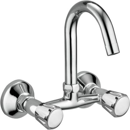 DRIZZLE Conti Kitchen Sink Mixer Tap Brass With 360 Degree Swivelable Spout Kitchen Mixer Faucet