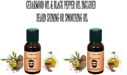 MYEONG Professional Beard Growth Oil Advanced - - Beard Growth Oil for Patchy Beard pack of 1 Hair Oil Pack Of 2 Hair Oil