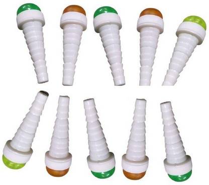 NEW WARE FTA PP PVC Adapter Plastic Adapter use for water tap,3 in 1 PVC jointer adapter Hose Fitting(Pack of 10)-Multicolour Hose Connector